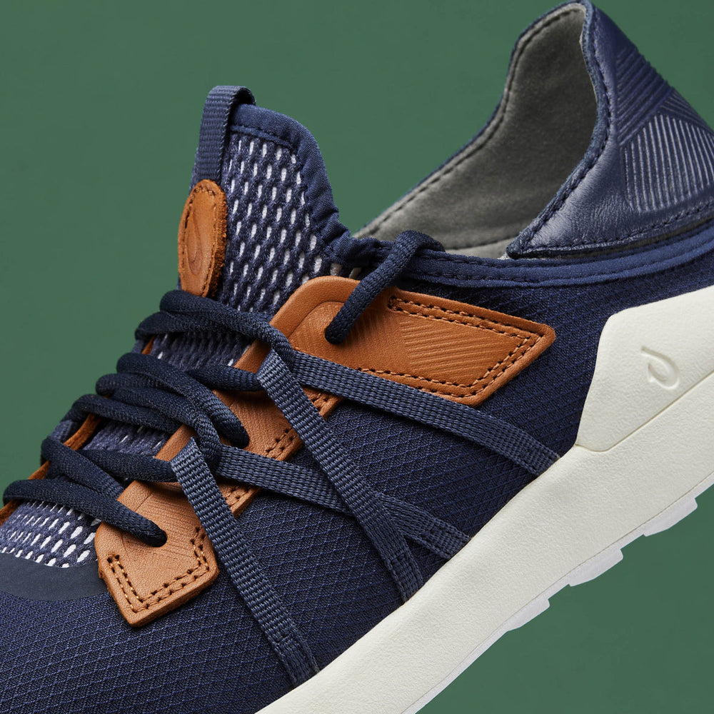 Manele Men’s Breathable Golf Shoes - Trench Blue | OluKai Men
