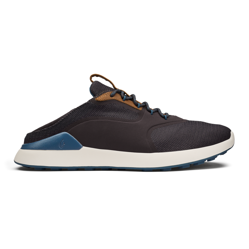 OluKai Kā‘anapali Men’s Golf Shoe - Pavement / Vintage Blue | OluKai Men