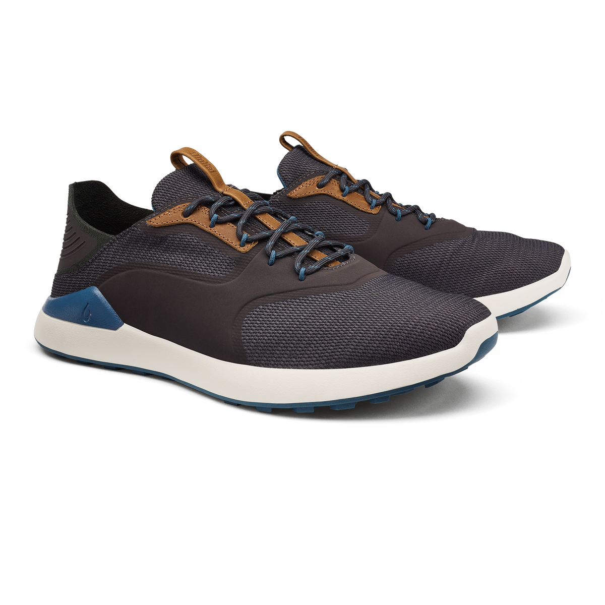 OluKai Kā‘anapali Men’s Golf Shoe - Pavement / Vintage Blue | OluKai Men