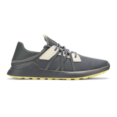 Manele Men’s Breathable Golf Shoes - Rock / Flower | OluKai Men
