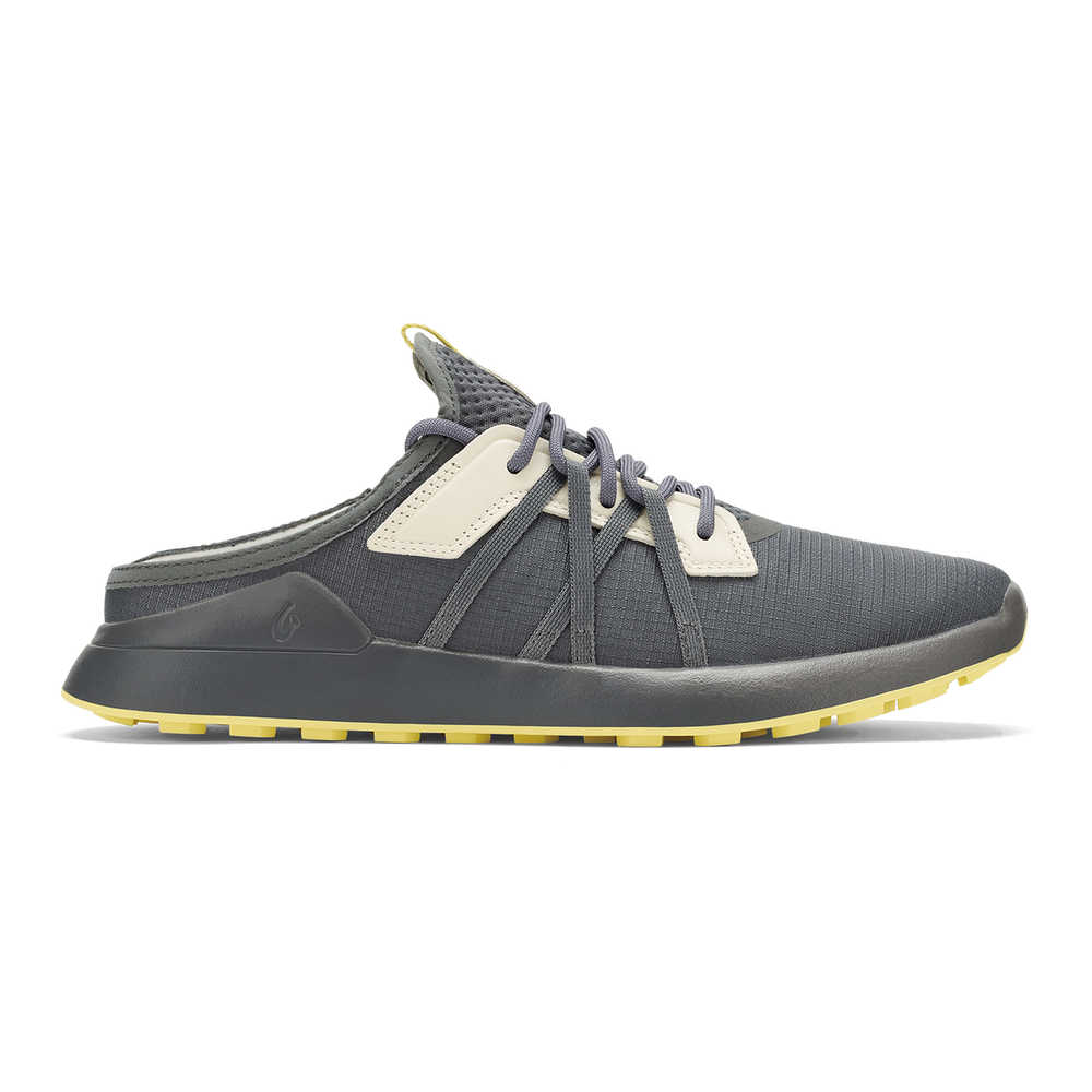 Manele Men’s Breathable Golf Shoes - Rock / Flower | OluKai Men