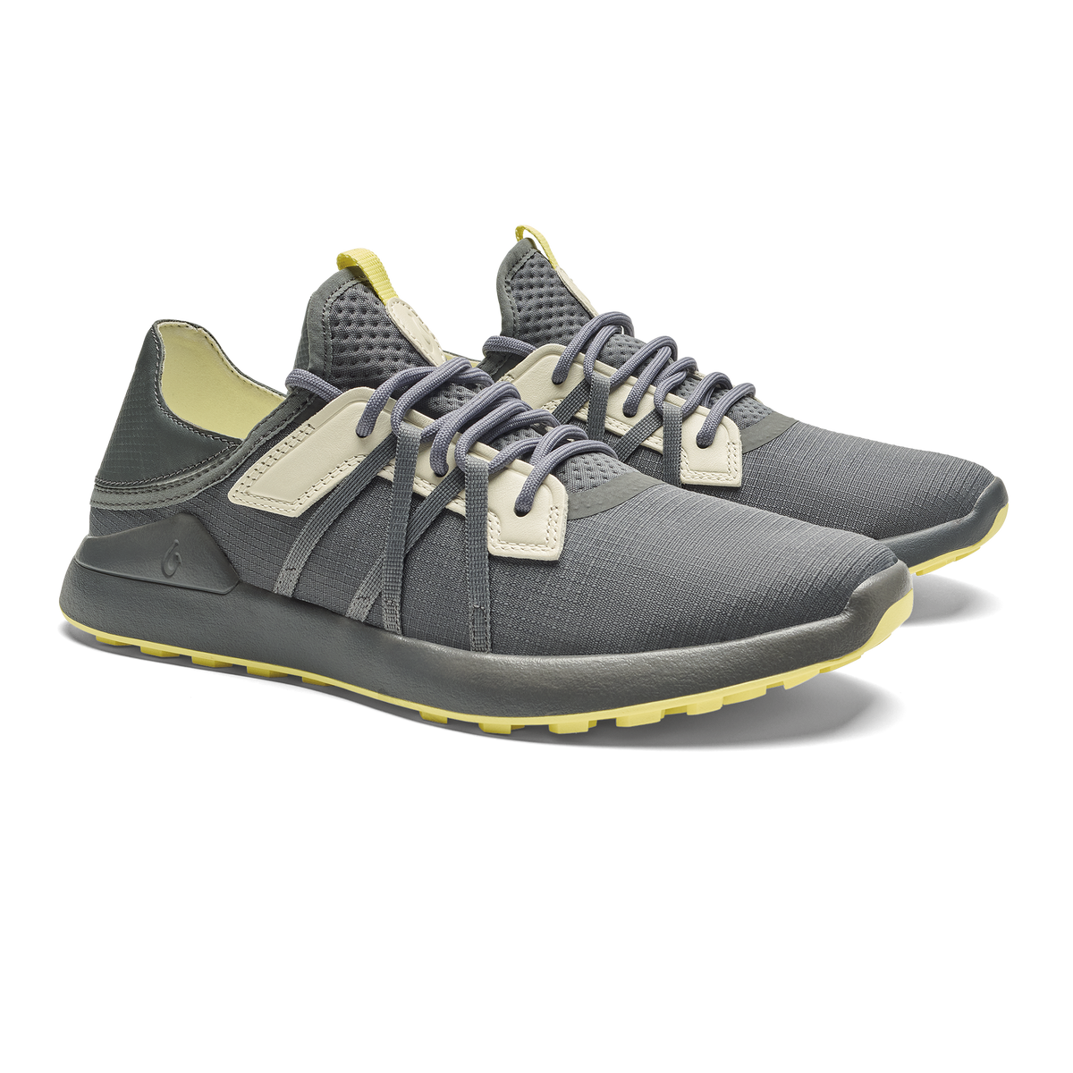 Manele Men’s Breathable Golf Shoes - Rock / Flower | OluKai Men