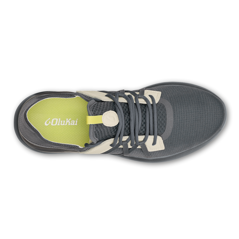 Manele Men’s Breathable Golf Shoes - Rock / Flower | OluKai Men