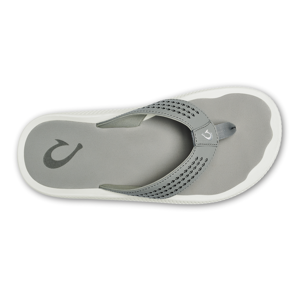Ulele Golf Men’s Golf Sandals - Ash | OluKai Men