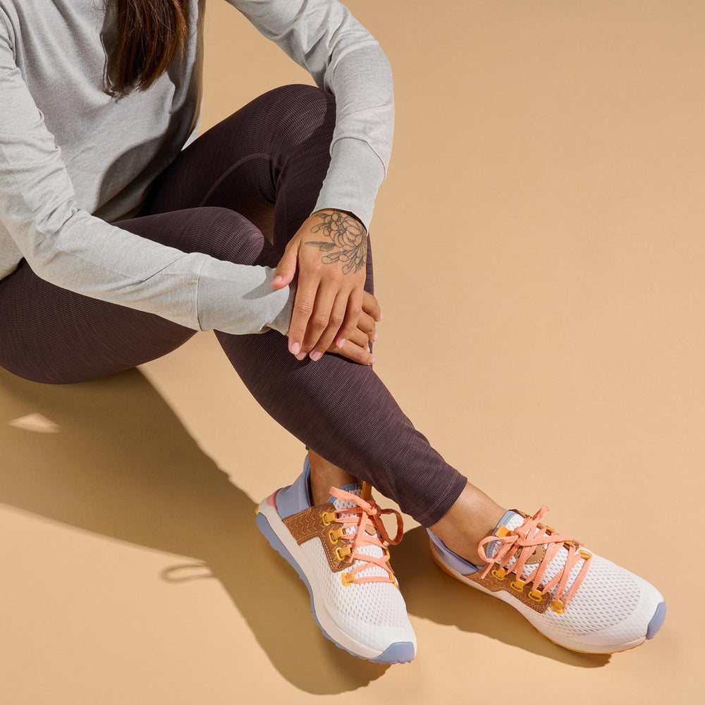 Wailuku Women’s Athletic Shoes - Bright White / Sea Ice | OluKai Women