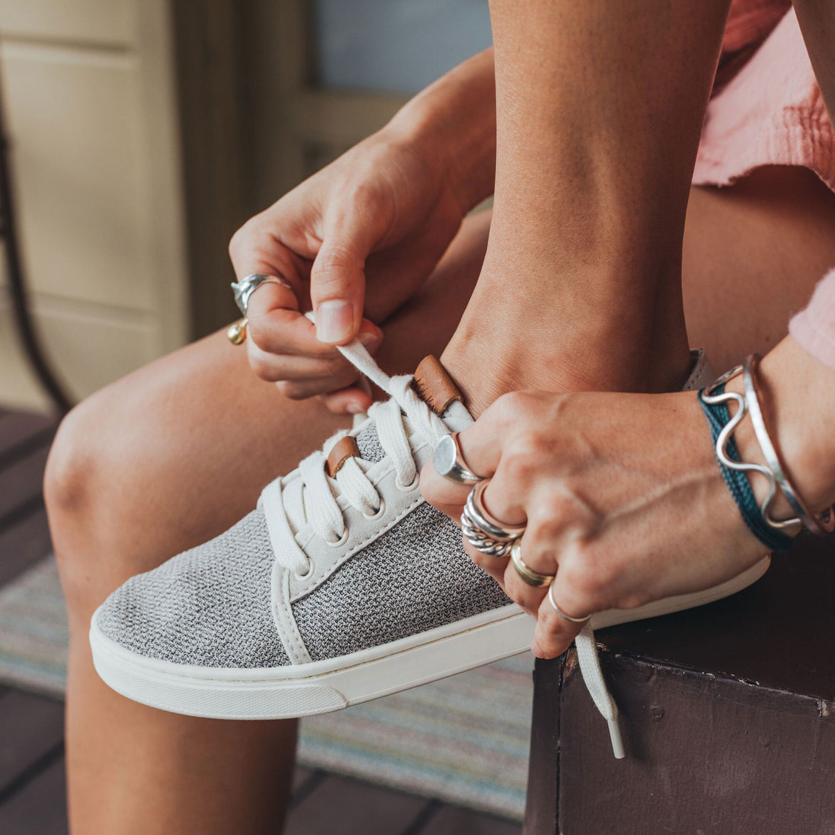 Pehuea Lī Women's Lightweight Sneakers - Tapa | OluKai Women