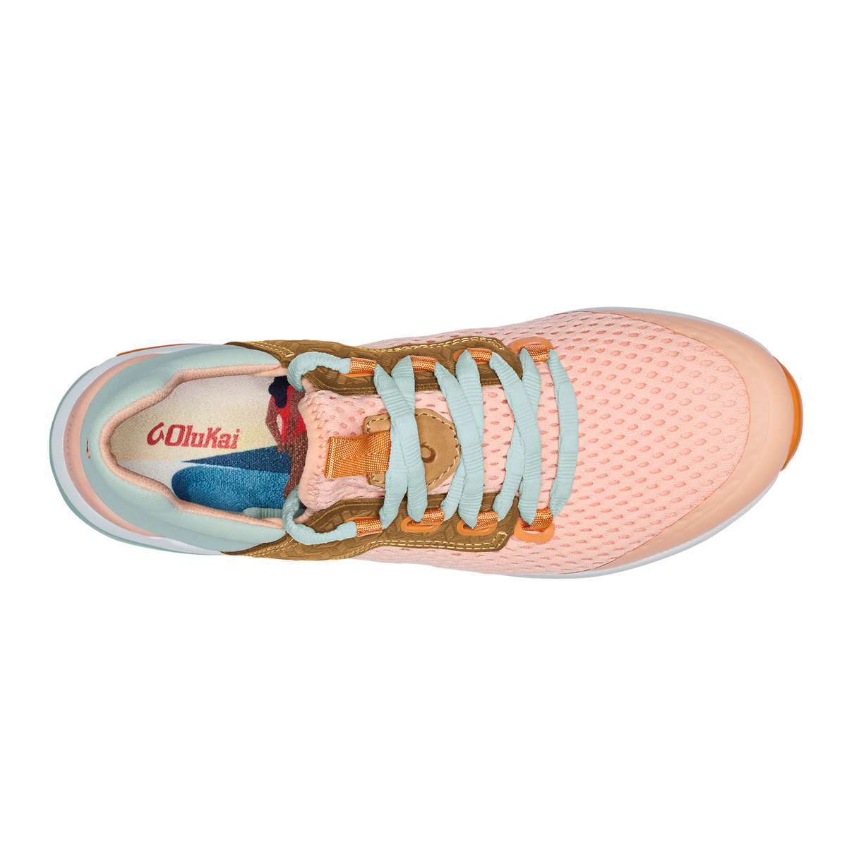 Wailuku Women’s Athletic Shoes - Peach / Swell | OluKai Women