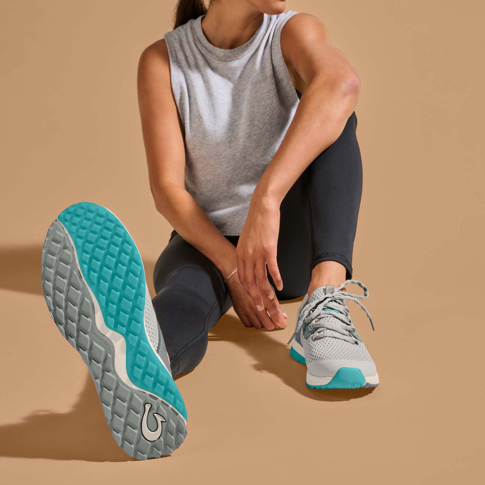 Wailuku Women’s Athletic Shoes - Mist Grey | OluKai Women