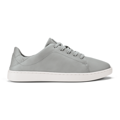 Pehuea Lī ‘Ili Women's Leather Sneakers - Ash | OluKai Women