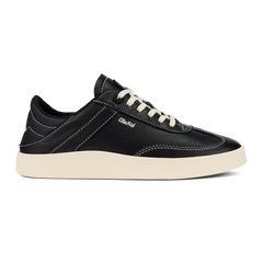 Hā‘upu Women’s Leather Sneakers - Onyx | OluKai Women