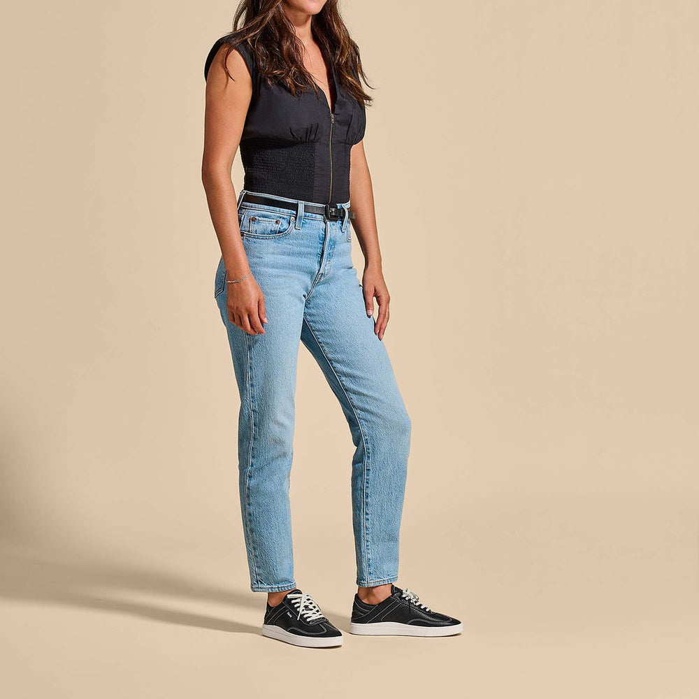 Hā‘upu Women’s Leather Sneakers - Onyx | OluKai Women