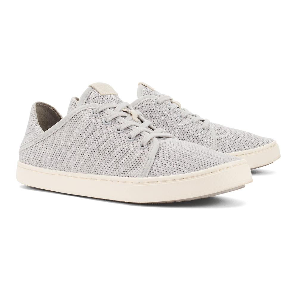 OluKai Pehuea Lī Women's Sneakers - Mist Grey | OluKai Women