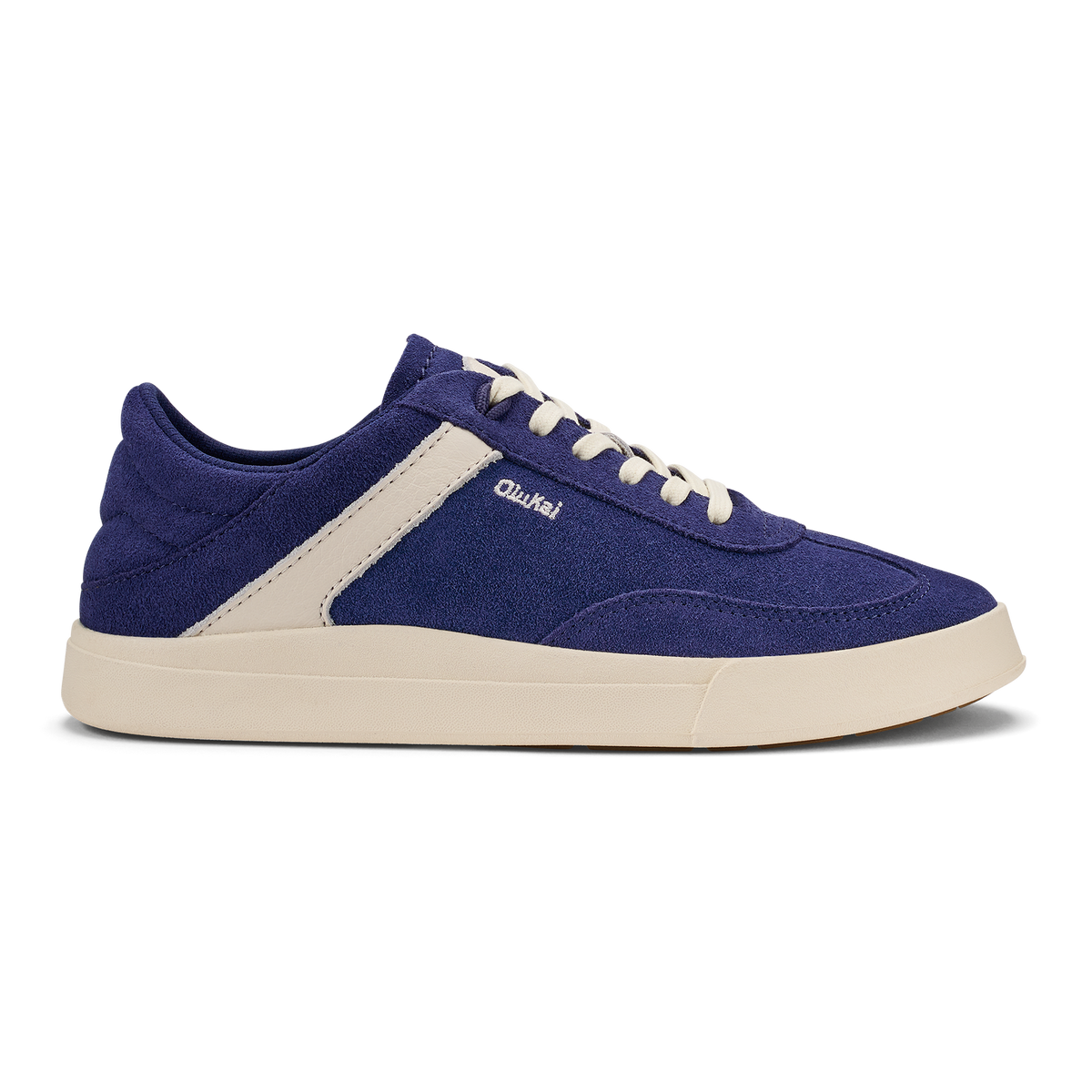 Hā‘upu Women’s Leather Sneakers - Navy / Off White | OluKai Women