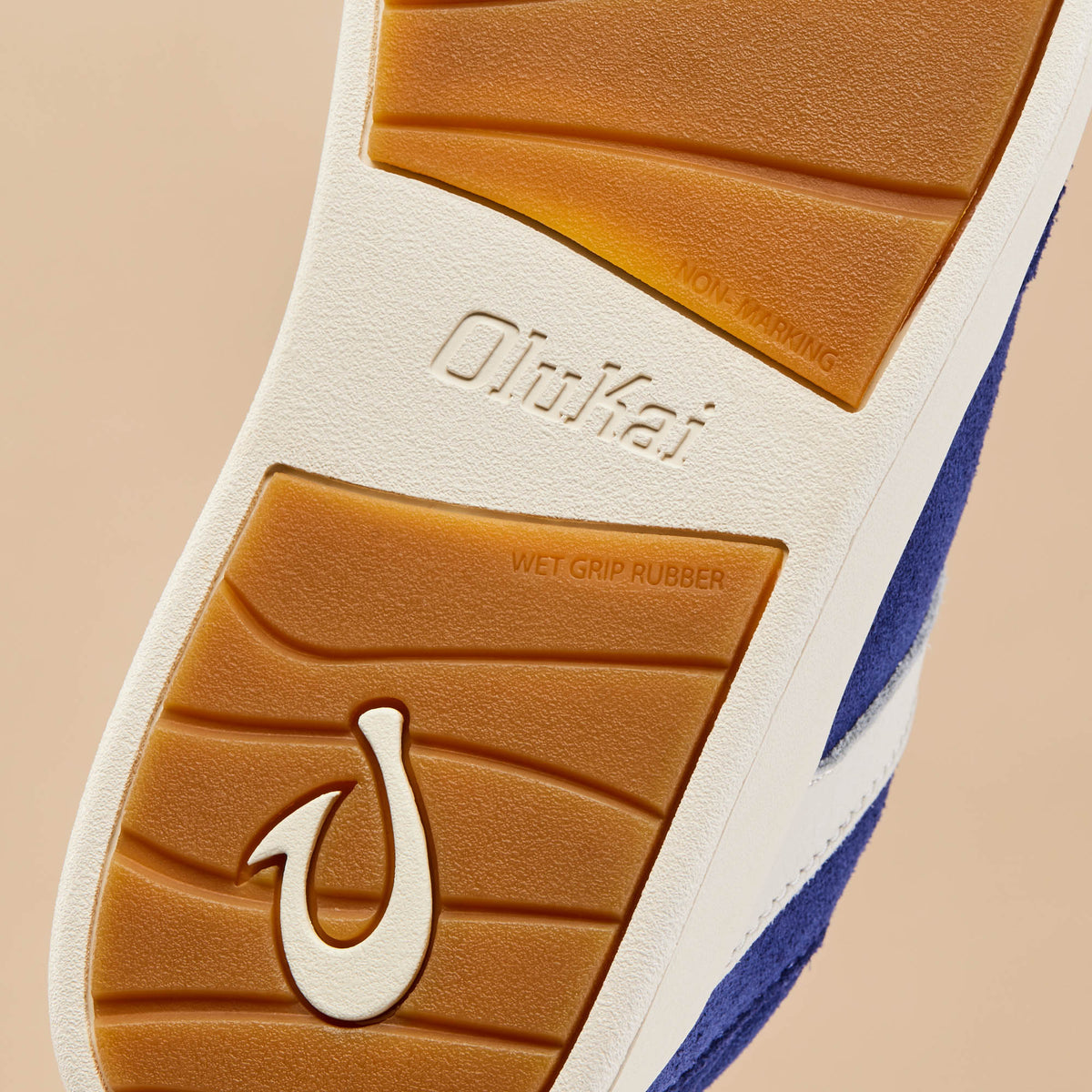 Hā‘upu Women’s Leather Sneakers - Navy / Off White | OluKai Women