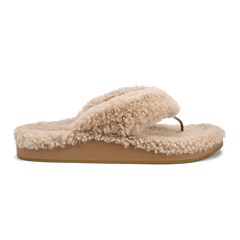 Kīpe'a Heu Women‘s Flip Flop Slippers - Tan | OluKai Women