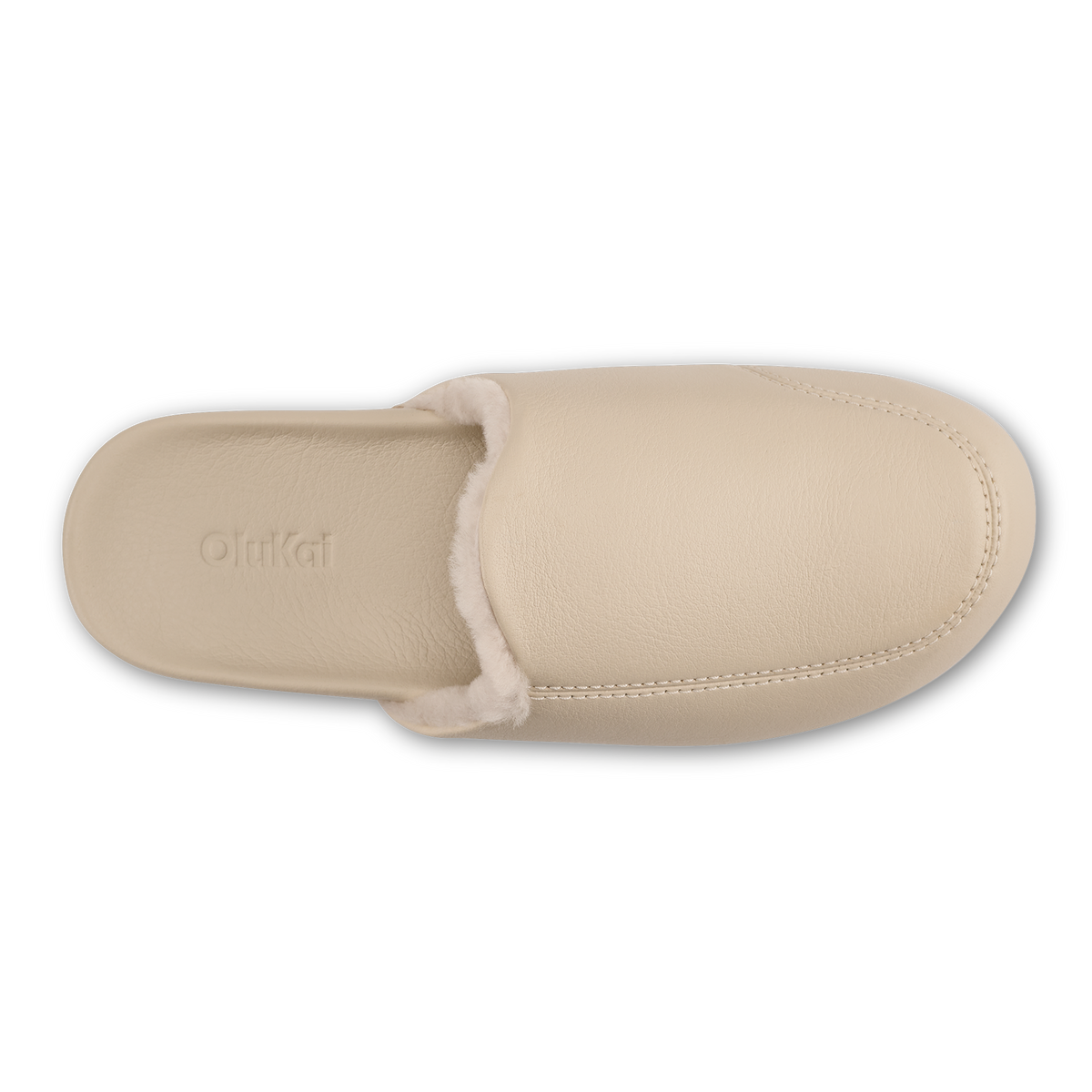 Kōnea Women’s Leather Slipper Mules - Bone | OluKai Women