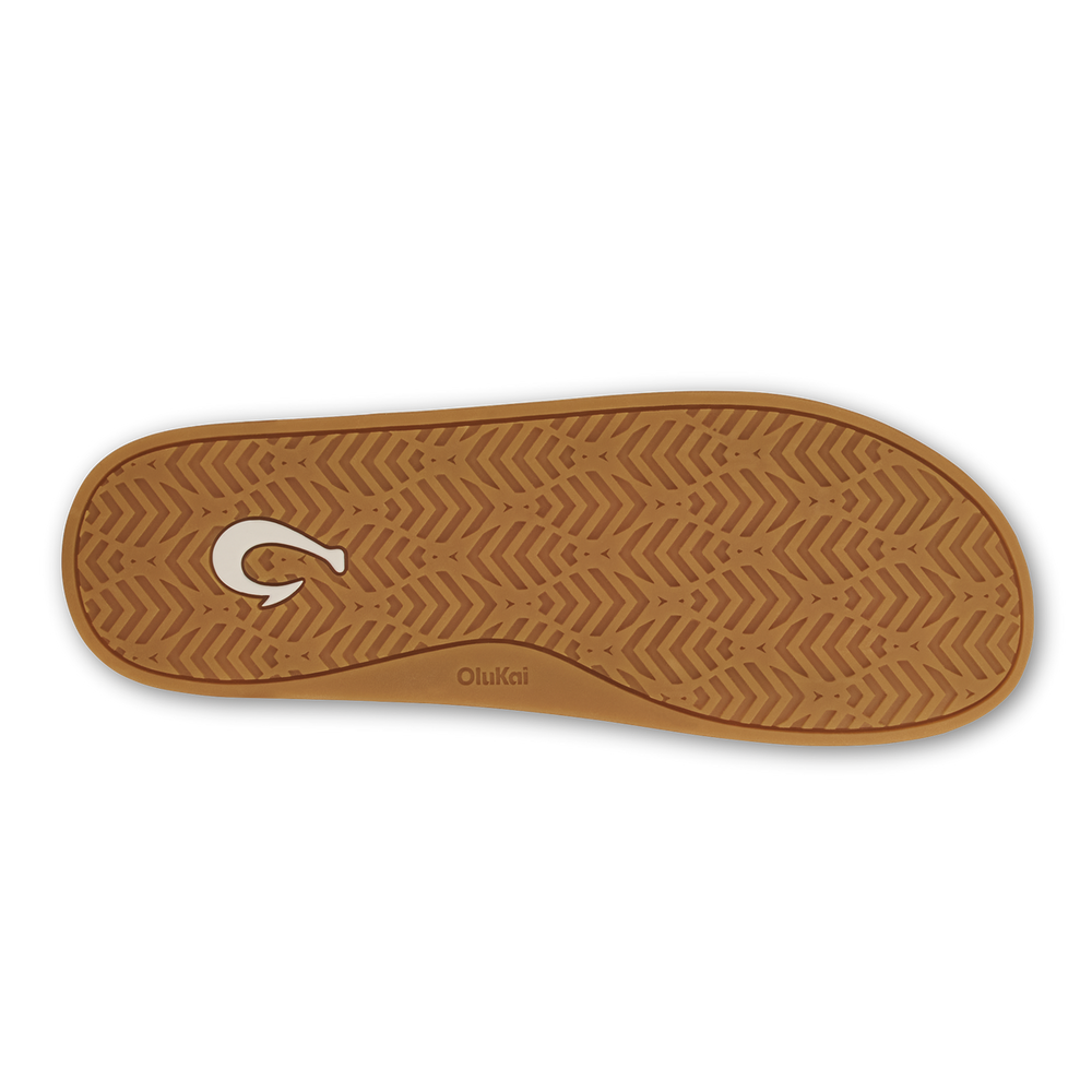 Kōnea Women’s Leather Slipper Mules - Bone | OluKai Women