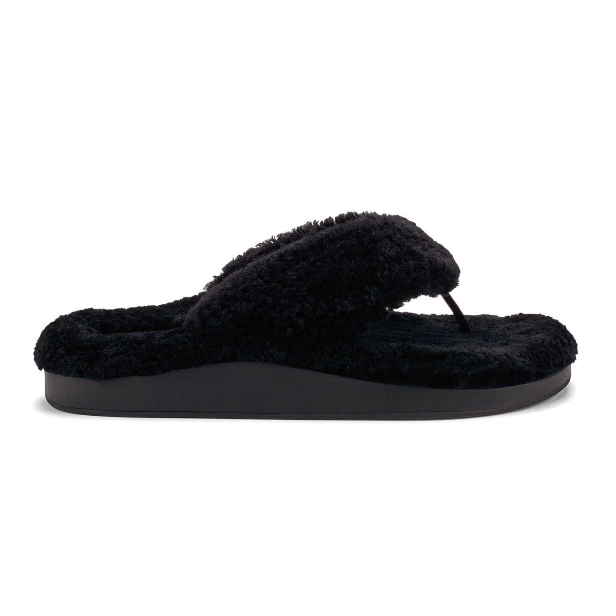 Kīpe'a Heu Women‘s Flip Flop Slippers - Black | OluKai Women