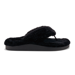 Kīpe'a Heu Women‘s Flip Flop Slippers - Black | OluKai Women