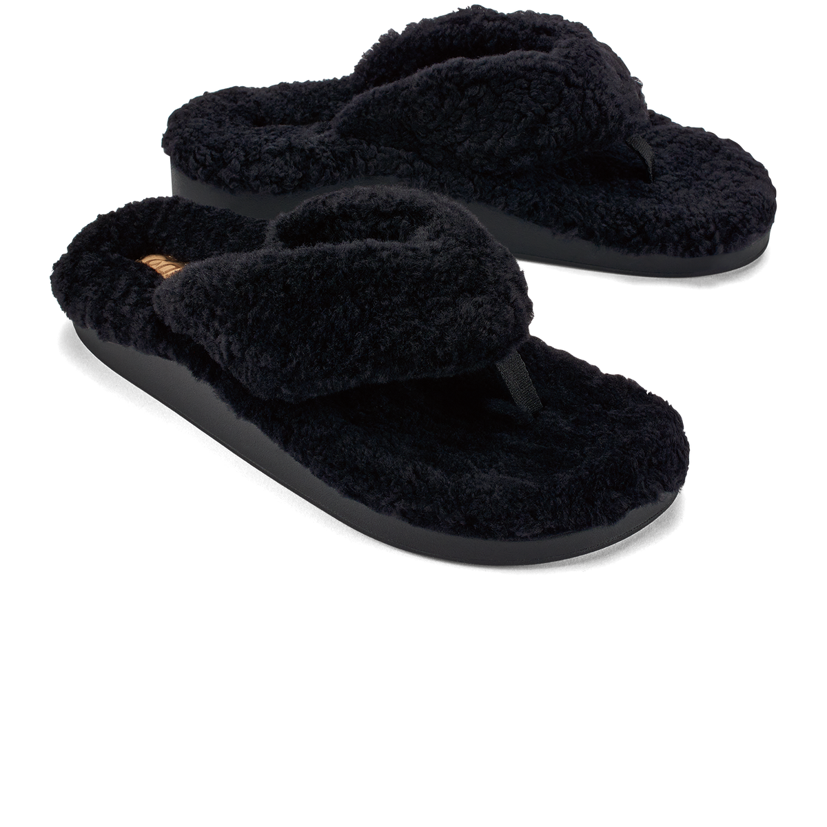 Kīpe'a Heu Women‘s Flip Flop Slippers - Black | OluKai Women