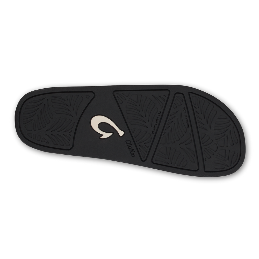 Kīpe'a Heu Women‘s Flip Flop Slippers - Black | OluKai Women