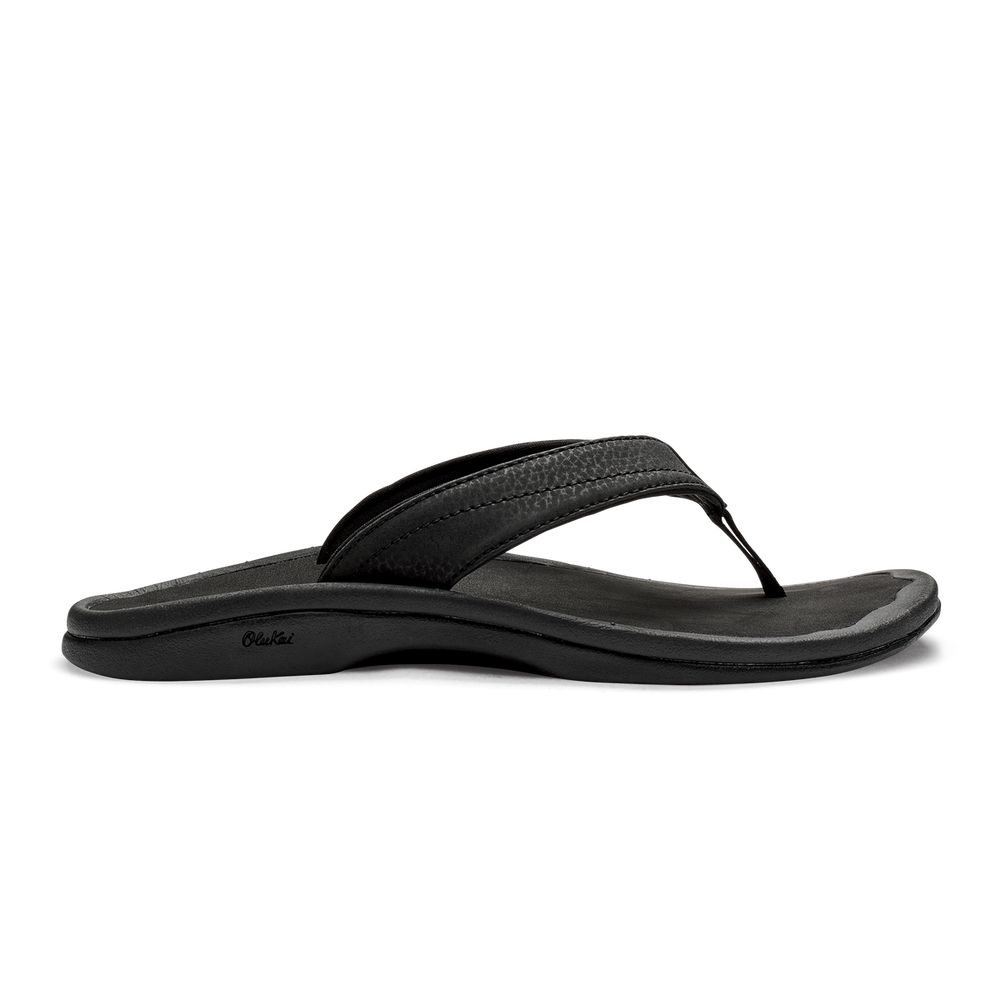 ‘Ohana Women's Best Selling Beach Sandals - Black | OluKai Women
