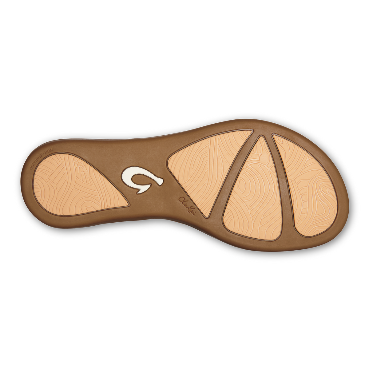 Honu Women’s Leather Sandals - Bright White / Golden Sand | OluKai Women