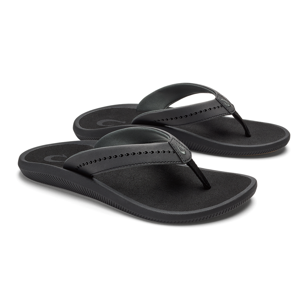 Ulele - Black / Black | OluKai Women