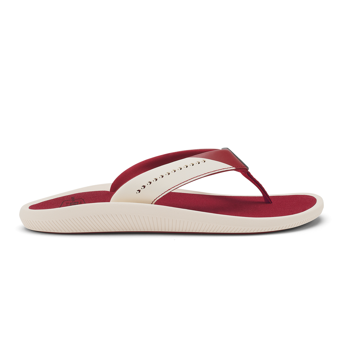 Ulele - Off White / Deep Red | OluKai Women