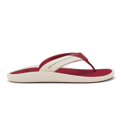 Ulele - Off White / Deep Red | OluKai Women