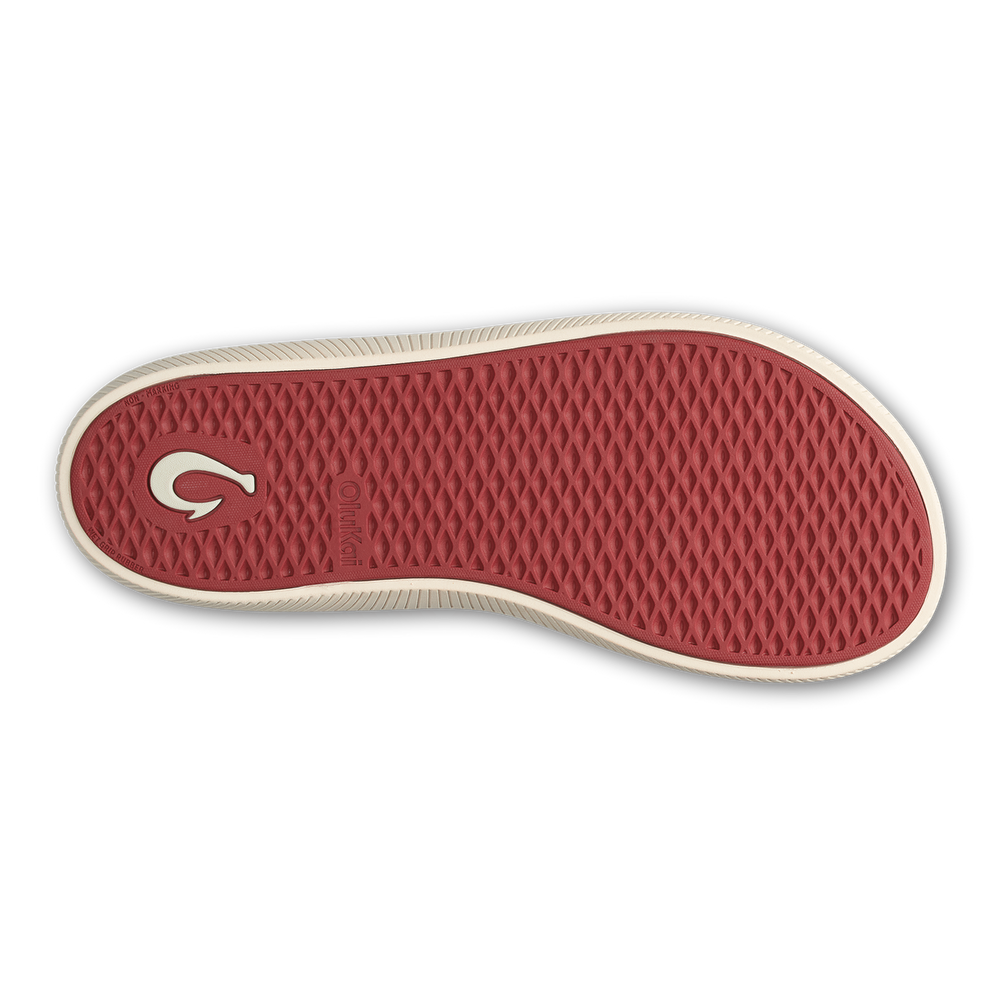 Ulele - Off White / Deep Red | OluKai Women
