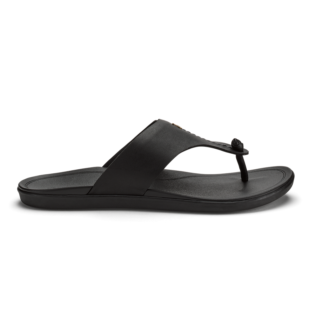 Hoʻopio Mele - Black / Black | OluKai Women