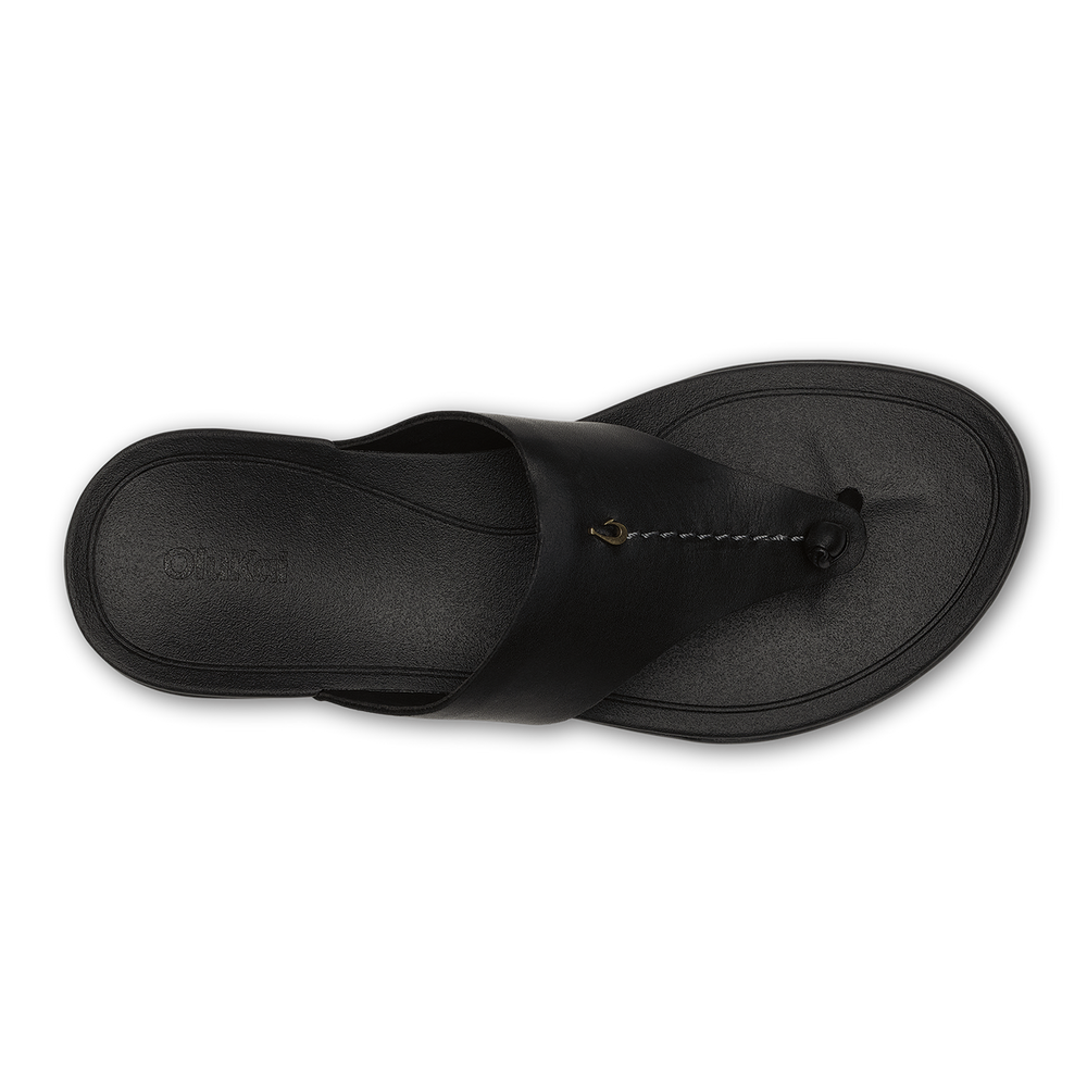 Hoʻopio Mele - Black / Black | OluKai Women