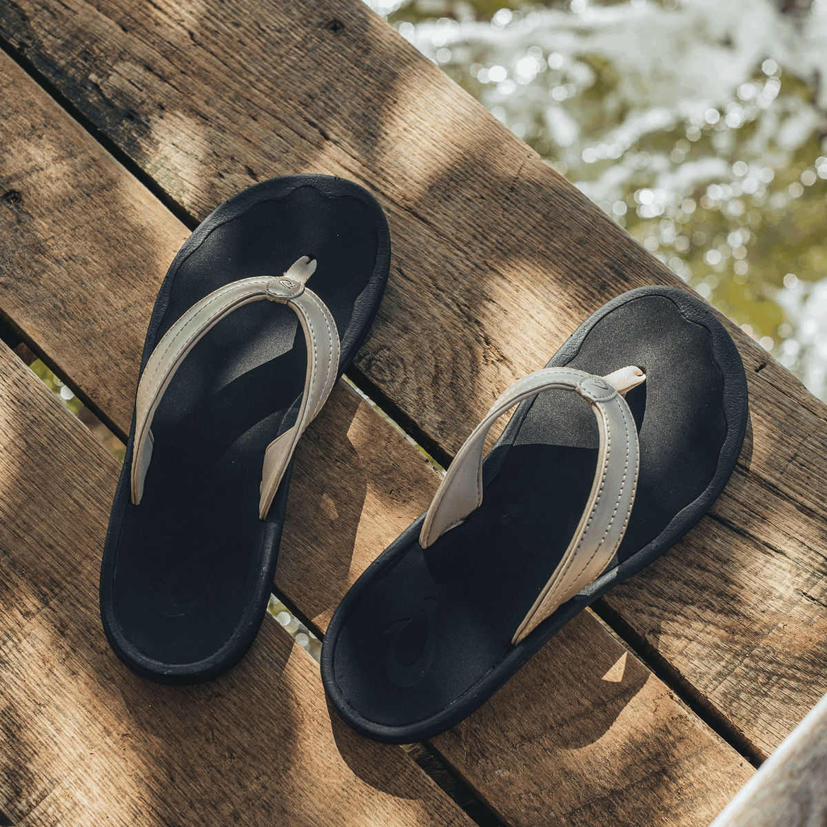 OluKai ‘Ohana - Bubbly / Black | Women's Beach Sandals | OluKai Women