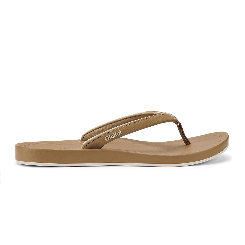 ‘Uiki Women’s Everyday Beach Sandals - Warm Sand | OluKai Women