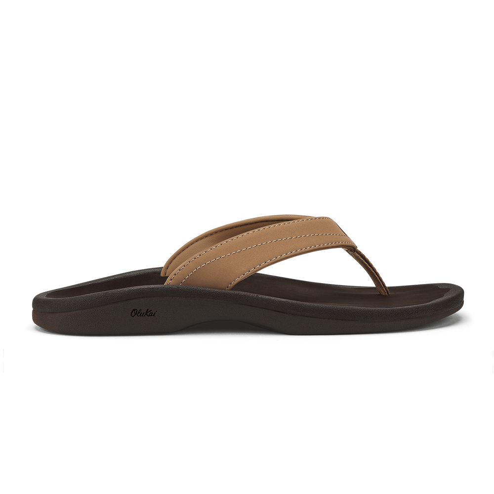 ‘Ohana Women's Beach Sandals - Almond / Dark Java | OluKai Women
