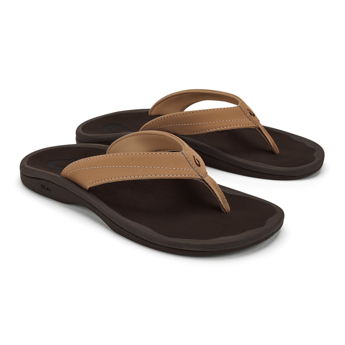 ‘Ohana Women's Beach Sandals - Almond / Dark Java | OluKai Women
