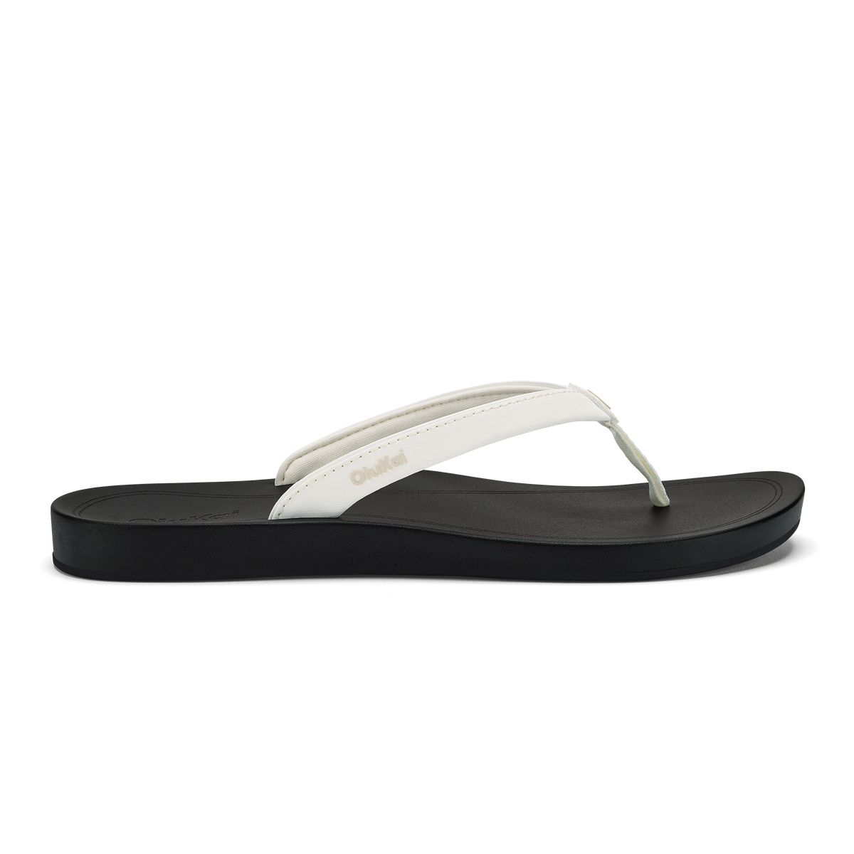 ‘Uiki Women’s Everyday Beach Sandals - Bright White / Lava Rock | OluKai Women