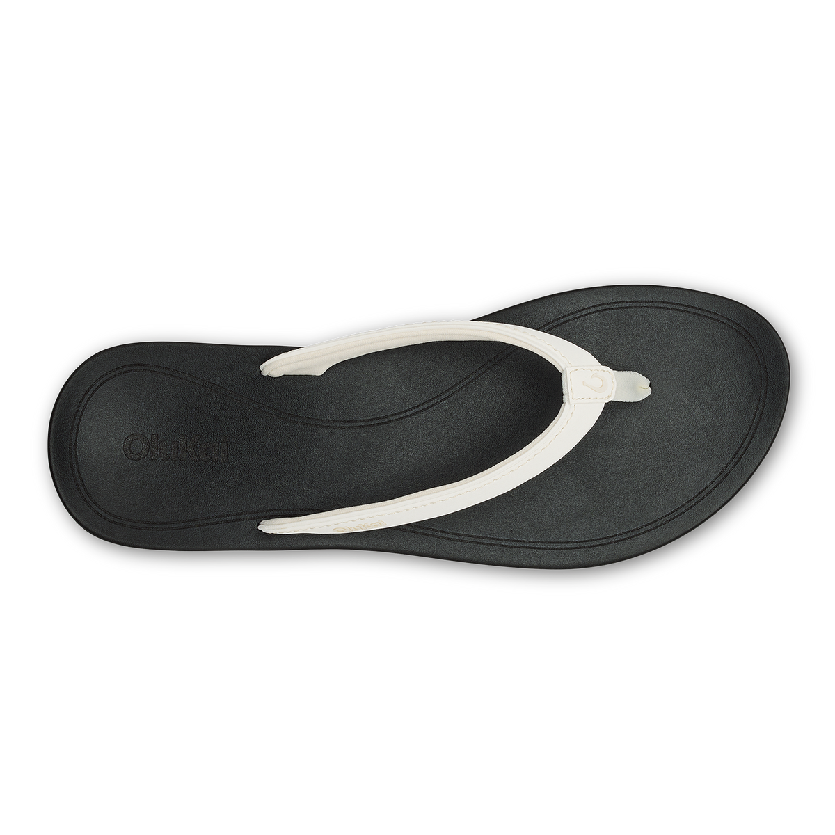 ‘Uiki Women’s Everyday Beach Sandals - Bright White / Lava Rock | OluKai Women