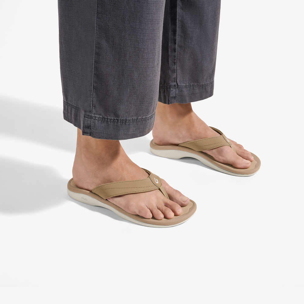 ‘Ohana Women's Beach Sandals - Warm Sand | OluKai Women