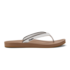 ‘Uiki Women’s Everyday Beach Sandals - White Sand / Almond | OluKai Women
