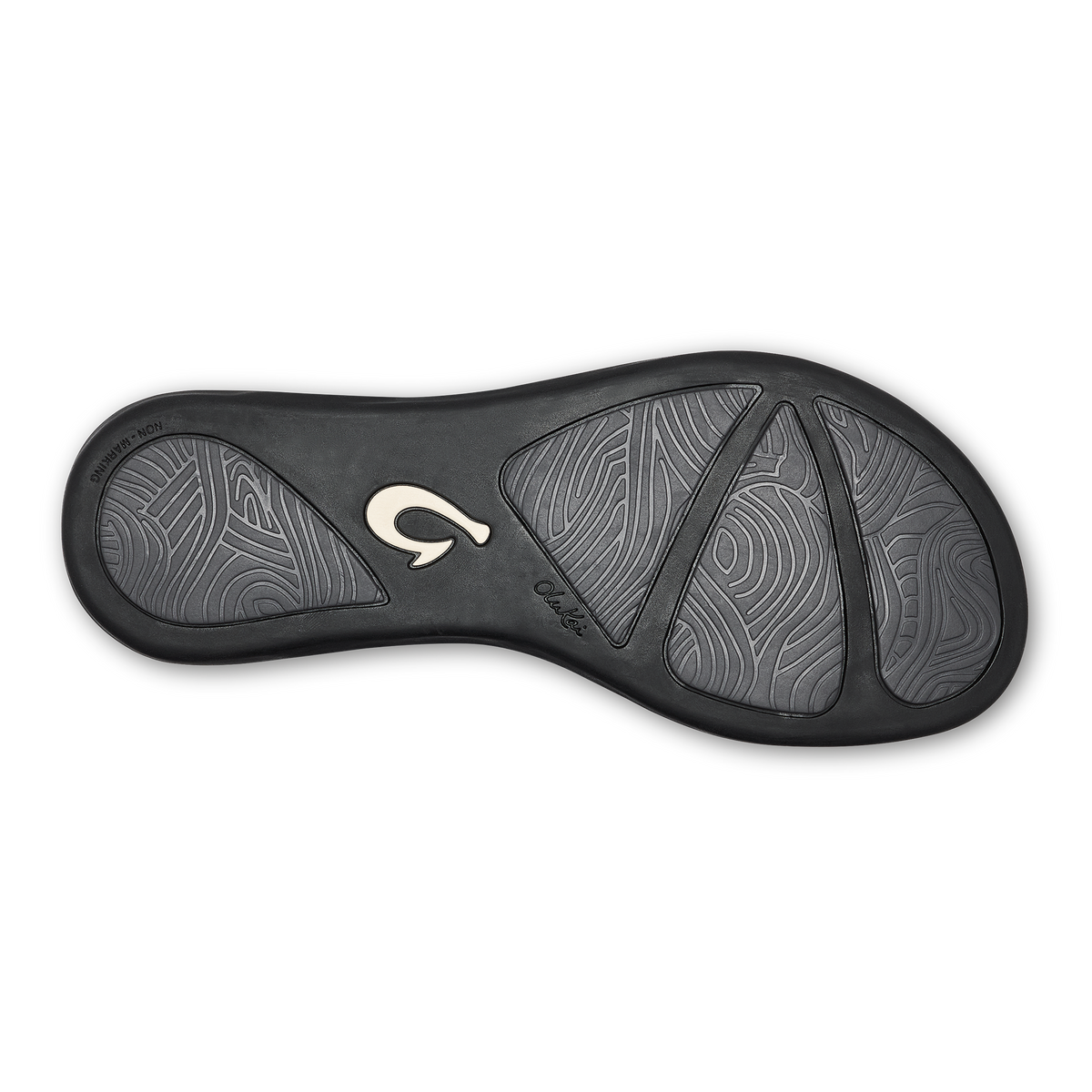 Honu Women’s Leather Beach Sandals - Black | OluKai Women