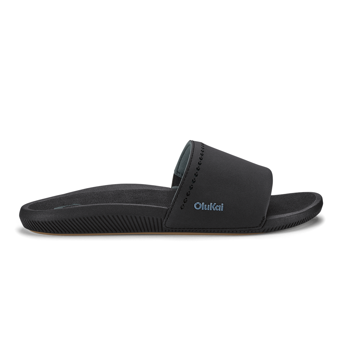 Ulele Slide - Black / Black | OluKai Women