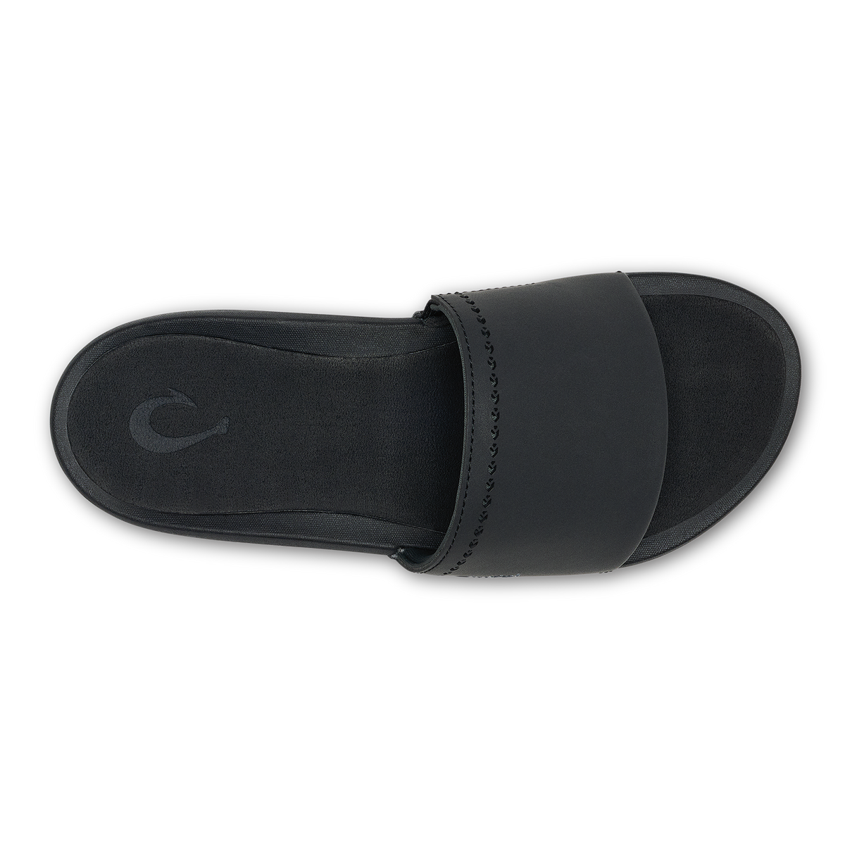 Ulele Slide - Black / Black | OluKai Women