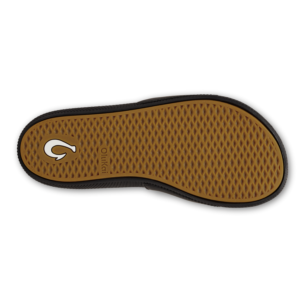 Ulele Slide - Black / Black | OluKai Women