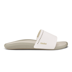 Ulele Slide - Bright White / Tapa | OluKai Women