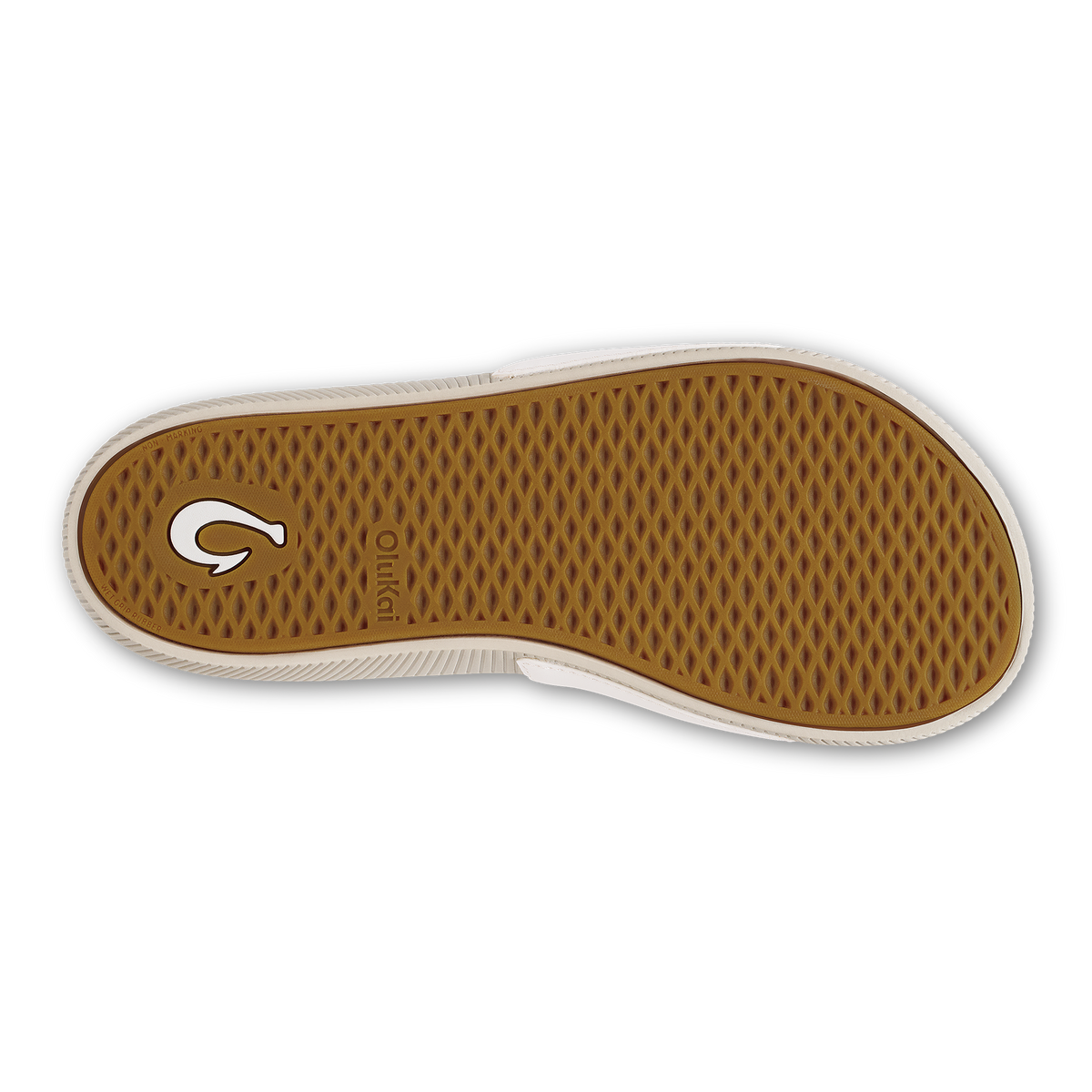 Ulele Slide - Bright White / Tapa | OluKai Women
