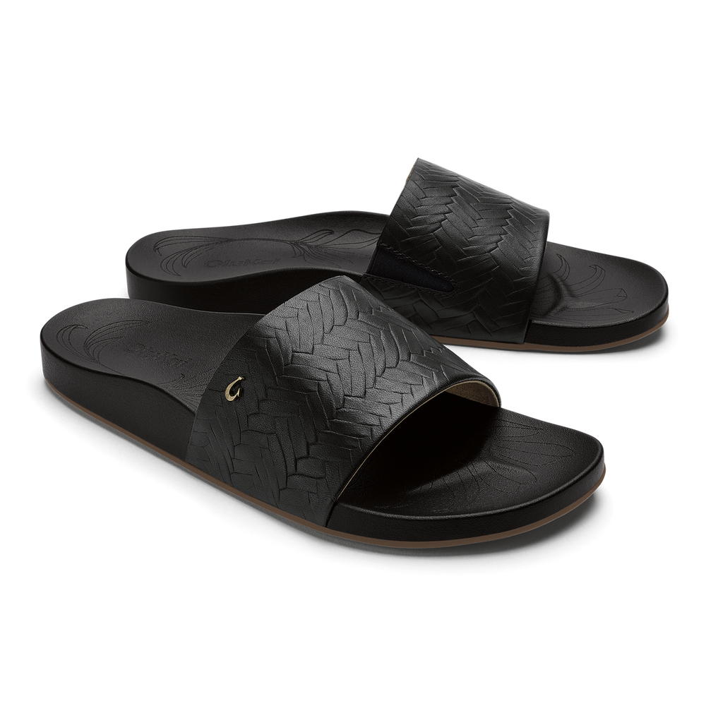 Kipeʻa Pono - Black / Weave | OluKai Women