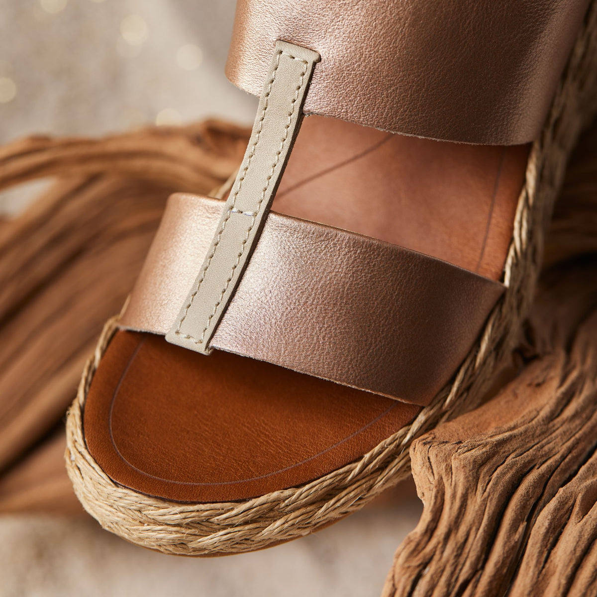 Lile Wedge - Copper / Tan | OluKai Women