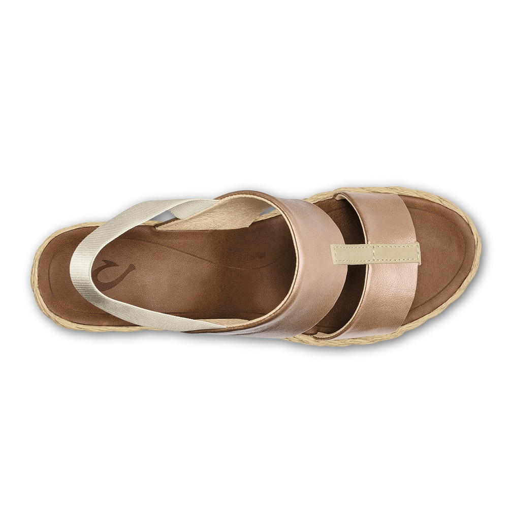 Lile Wedge - Copper / Tan | OluKai Women